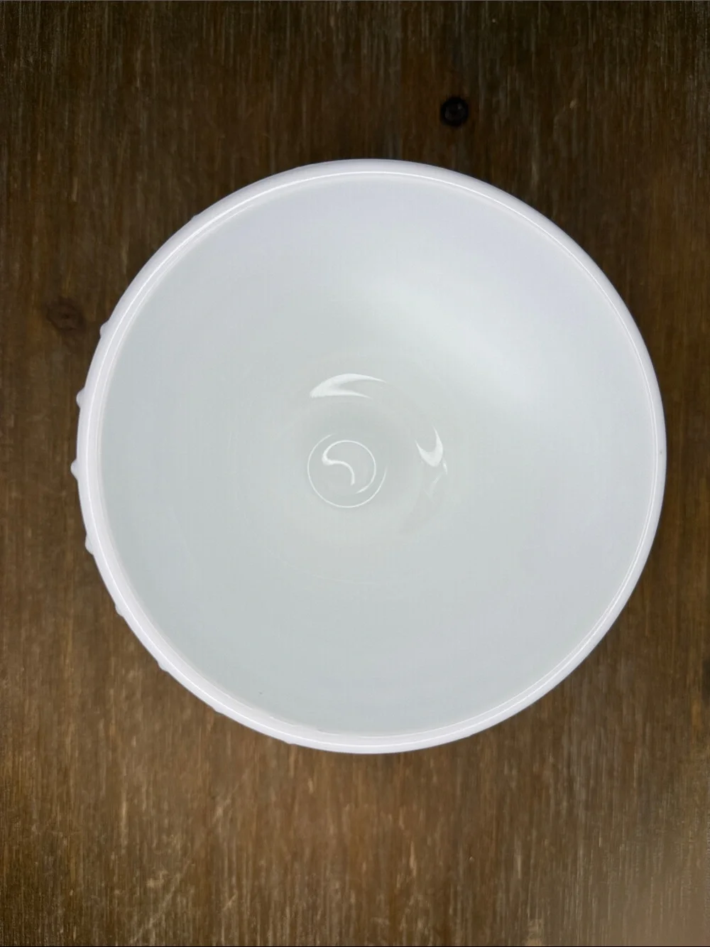 Vtg Hobnail White Milk Glass Footed Bowl Candy Dish